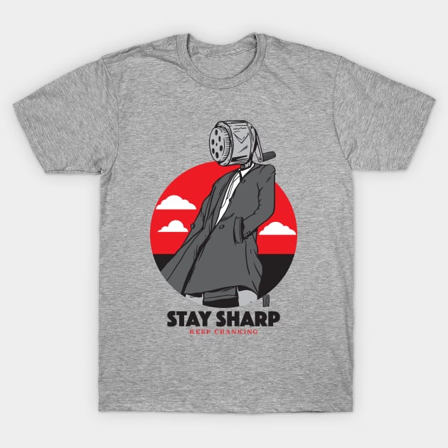 Stay Sharp T-Shirt by Thomcat23